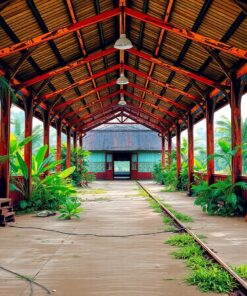 Railway Architecture Paint Numbers