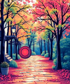 Monstera Raygun Paint Numbers