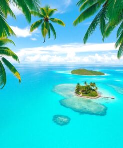 Tropical Lagoons Paint Numbers