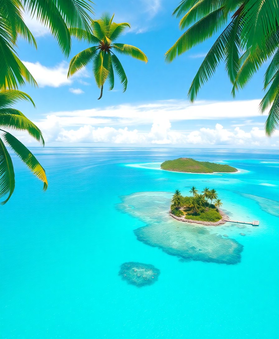 Tropical Lagoons Paint Numbers Tropical Lagoons Paint Numbers