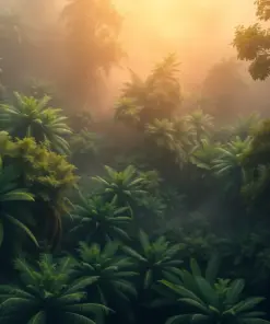 Above Realistic Jungle Canopies Paint By Numbers