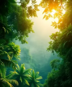 Above Realistic Jungle Canopies Paint By Numbers