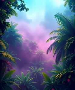 Tropical Mists Paint Numbers