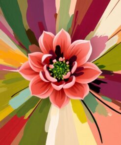 Earthy Bloom Paint Numbers