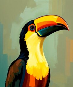 Toucan Gaze Paint Numbers