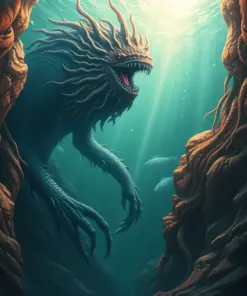 Abyssal Descent Ocean Giant Paint By Numbers