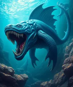 Abyssal Descent Ocean Giant Paint By Numbers