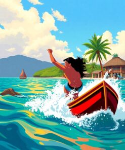 Tropical Waters Paint Numbers