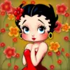 Adorable Betty Boop Paint By Numbers