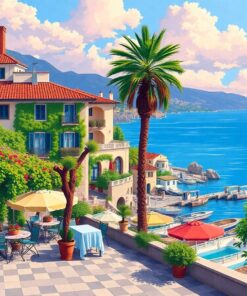 Afternoon At The Riviera Paint By Numbers