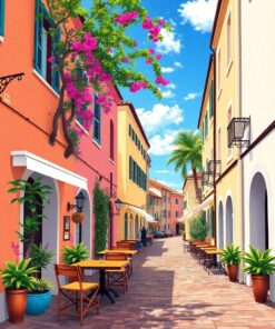 Tropical Breeze Paint Numbers