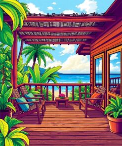 Afternoon On The Lanai Paint By Numbers