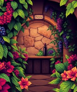 Tropical Foliage Paint Numbers