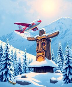 Frosted Tiki Paint Numbers