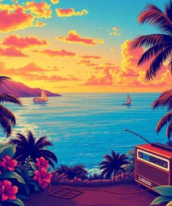 Over Tropics Paint Numbers