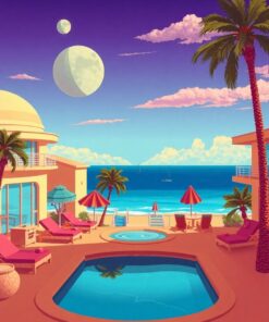 Hotel View Paint Numbers