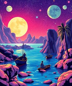 Lagoon Voyage Paint Numbers