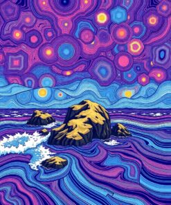 Island Tides Paint Numbers