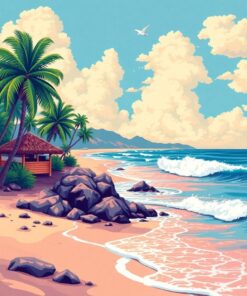 Surf Coasts Paint Numbers