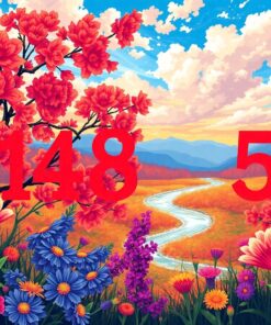 Orchid Blooms Paint Numbers