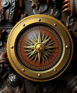 Amazon Expedition Brass Compass Paint By Numbers