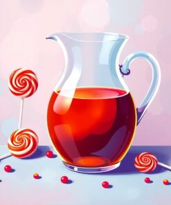 Amber Lollipops Retro Pitcher Paint By Numbers