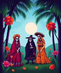 Under Palms Paint Numbers