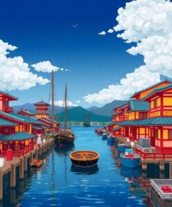 Edo Harbor Paint Numbers