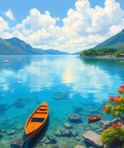 Clear Waters Paint Numbers