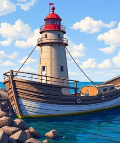 Tower Boat Paint Numbers