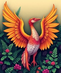 Realistic Ferns Paint Numbers