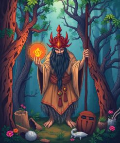 Shaman Lore Paint Numbers