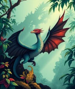 Jungle Shadow Paint Numbers