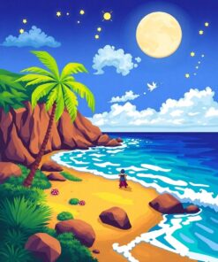 Lagoon Watcher Paint Numbers