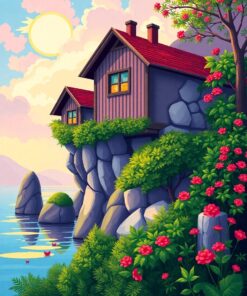 Maya Ruins Paint Numbers