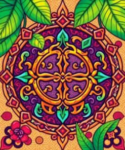 Celtic Script Paint Numbers