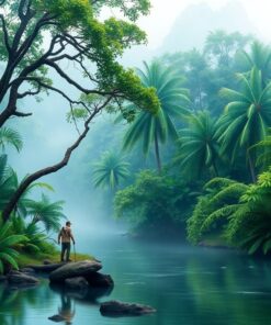 River Mist Paint Numbers