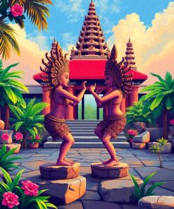 Stone Dancers Paint Numbers