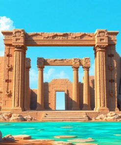 Stage Ruins Paint Numbers