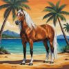 Andalusian On Island Sands Paint By Numbers
