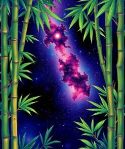 Tropical Bamboo Paint Numbers