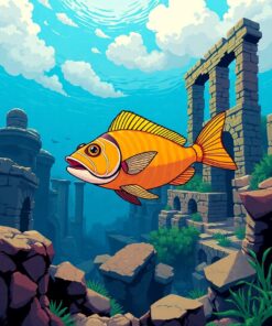 Ancient Ruins Paint Numbers