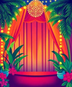 Tropic Stage Paint Numbers