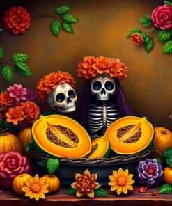 Papaya Offering Paint Numbers