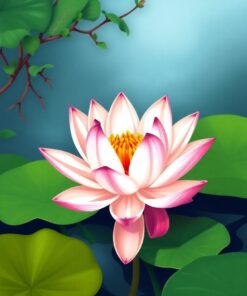 Water Lily Paint Numbers