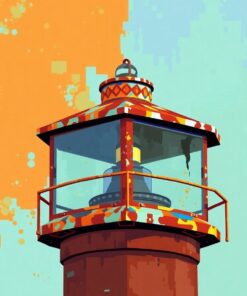 Antique Beacon Rusted Hinges Paint By Numbers