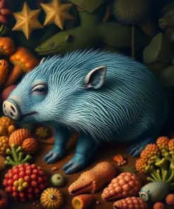 Antique Benthic Sea Pigs Paint By Numbers