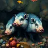 Antique Benthic Sea Pigs Paint By Numbers