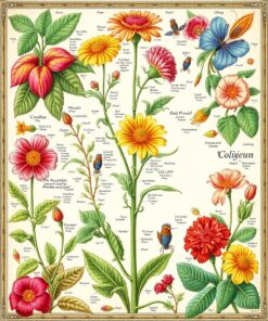 Botanical Atlas Paint Numbers