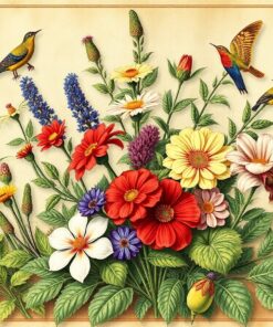 Antique Botanical Atlas Paint By Numbers